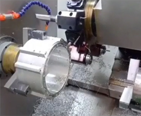 锐锋双主轴单刀塔车铣复合